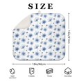 thumbnail image 4 of Pioneer Flower Floral Print Pattern Kitchen Dish Drying Mat 1 Pack, Ultra Absorbent Microfiber Drainer Mat, 16"x18", 4 of 6
