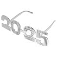 thumbnail image 1 of OULII Lunettes de Fête du Nouvel An Design Rétro Rondes Abs 20.00X14.00X6.00Cm 1Pcs, 1 of 8