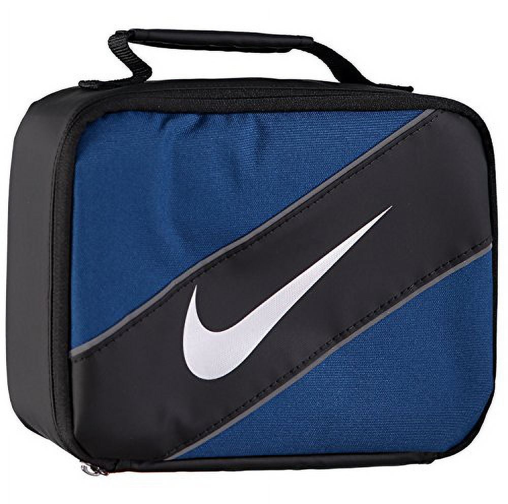 blue nike lunch box