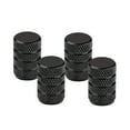 thumbnail image 1 of 4 Pack Tire Valve Caps, Anodized Aluminum-Plastic Composite Tire Valve Caps with Integrated Plastic Sleeve, Universal Fit,Suitable for Cars, Trucks, and Motorcycles, 1 of 8