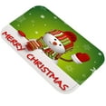 thumbnail image 2 of Boovnll Bathroom Rugs, Absorbent Thicken Non-Slip Backing 1Pc Merry Christmas Welcome Doormats Indoor Home Carpets Decor 40X60Cm, Bath Mat, Bath Mats for Bathroom, 2 of 3