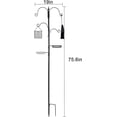 thumbnail image 5 of Kit de estación de alimentación para pájaros, postes de comedero para pájaros, kit colgante de comedero múltiple premium con jaula de sebo y baño para pájaros, alimento para pájaros, calcetín de, 5 of 5