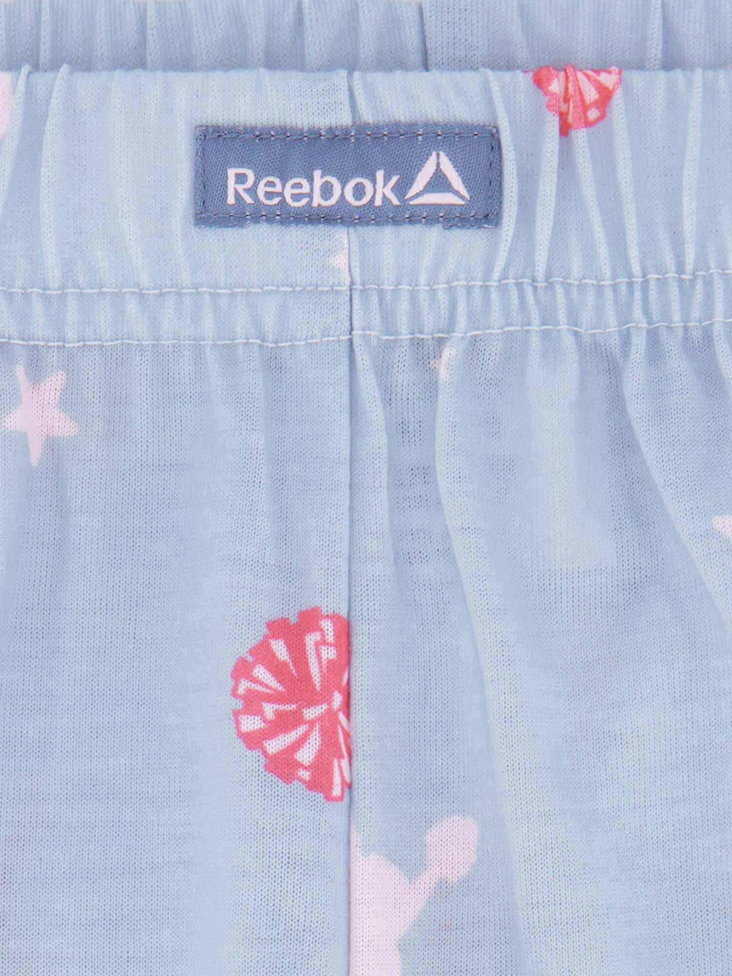 Reebok Girls’ Sleepwear, 3-Piece Tee, Short & Pant Pajama Set, Sizes S - XL