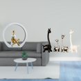 thumbnail image 2 of Estatua de niña,Estatuas de mujeres y niñas,figuritas decorativas elegantes,Estatua de alce y ciervo,Estatua de jirafa de cerámica,adorno moderno para decoración del hogar,Figuras de, 2 of 8