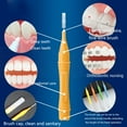 thumbnail image 2 of mmirethe 40pcs Interdental Brush Ultra Fine Toothpick Soft Floss Stick Tooth Floss Head Toothpick Cleaning Tool, 2 of 9