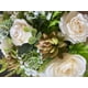 thumbnail image 4 of Arreglo floral rosa blanca artificial, 4 of 5