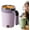 Purple, variant on Automatic Self-Stirring Coffee Mug with Lid, USB Charging Smart Mixing Cup with Temperature Display, Stainless Steel Insulated Electric Mixing Cup for Coffee, Tea, and Protein Powder