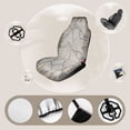 thumbnail image 3 of Abstract Marble Rug Design Car Seat Covers Front Seats Universal Fit for Cars SUV Truck Auto Interior Accessories, 3 of 3