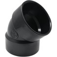 thumbnail image 1 of 3" Hub x Hub ABS 45 Degree Elbow, 1 of 1
