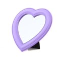 thumbnail image 4 of Espejo de maquillaje de amor, tamaño pequeño, en forma de corazón, para colgar en la pared, espejo decorativo para dormitorio de estudiantes y niñas, 4 of 5