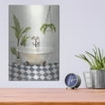 thumbnail image 4 of Luxe Metal Art 'Crisp Cottage Bathroom 1 Vertical'  by Silvia Vassileva Metal Wall Art, 12" x 16", 4 of 9