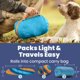 thumbnail image 5 of Cama de viaje para perros rubyloo plegable 76 × 56 cm en tono teal con bolsa de transporte, 5 of 5