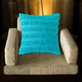 thumbnail image 4 of Matoen Housse de Coussin à Franges Moderne Couleur Unie Housse de Coussin de Dossier, 4 of 5