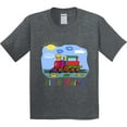 thumbnail image 3 of Inktastic I Love Trains Youth T-Shirt, 3 of 5