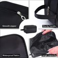 thumbnail image 2 of Bolsa de aseo para hombre, bolsas de afeitar de viaje, Kit Dopp de nailon, bolsa de gimnasio para lavar,, 2 of 5