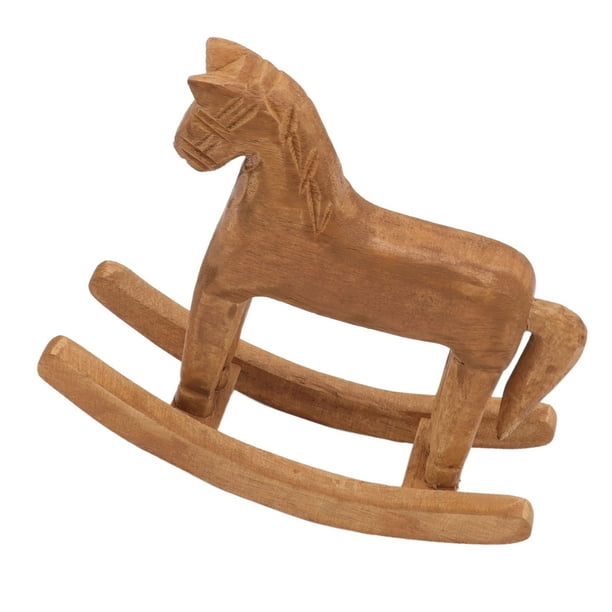 Walmart Rocking Horses Trojan Horse Decorations, Lucky Wooden Rocking Horse Helps Cognitive ...