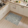 thumbnail image 2 of ODIKA 3'x5' Washable Accent Rug Pet Friendly, Non-Shedding Mat Entryway Vintage Scattered Motif Faded Door Orientalisch Geometric for Bedside, Nursery Room, 2 of 7