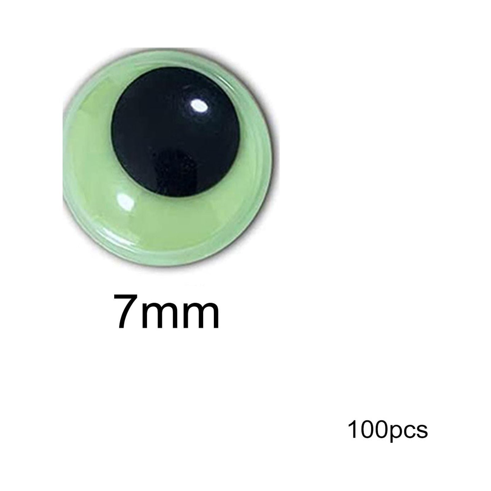 7mm Craft Eyes Small Wiggle Eyes 7mm Paste-on 20 