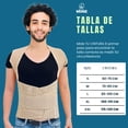 thumbnail image 4 of Faja Ortopédica Unisex para Espalda Alta y Baja | Corrector de Postura con Soporte Lumbar y Dorsal | Varillas Metálicas Reforzadas | Alivio Diario y Estilo Discreto, 4 of 8
