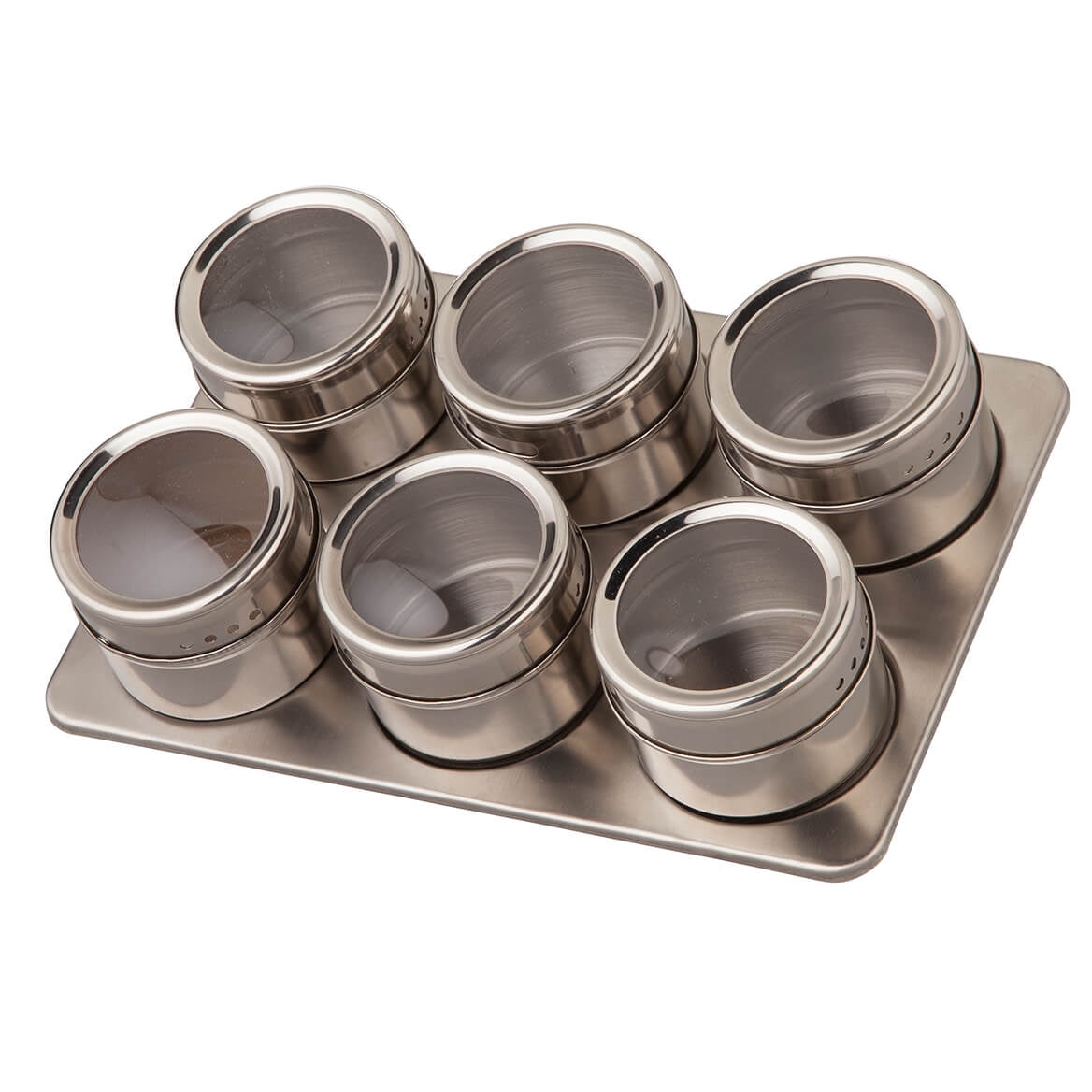 Kamenstein Stainless Steel 5-Tin Magnetic Strip Multipurpose Rack