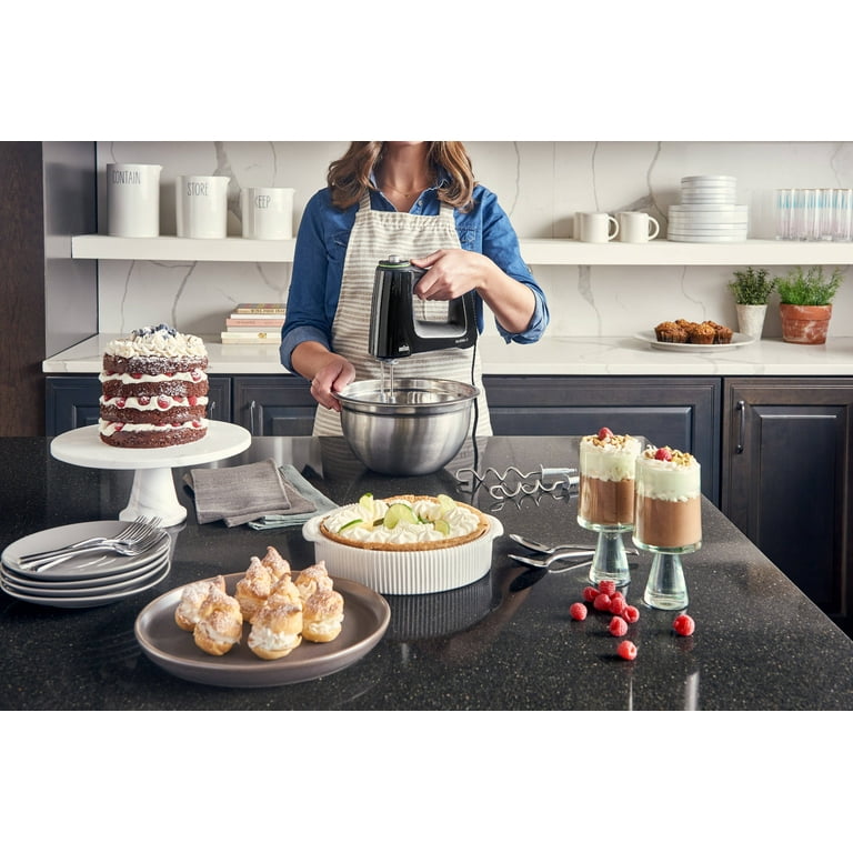 Braun MultiMix 9-Speed Plus Turbo Hand Mixer, Black, New Braun MultiMix 9-Speed Plus Turbo Hand Mixer, Black, New