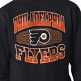 thumbnail image 3 of Men's Starter Black Philadelphia Flyers Team Grit Graphic Fleece Pullover Sweatshirt, 3 of 3