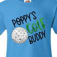 thumbnail image 4 of Inktastic Poppy's Golf Buddy with Golf Ball Youth T-Shirt, 4 of 5