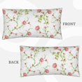 thumbnail image 2 of Disketp Roses Flowers Pillowcase, Queen Size Pillow Cases for Bedroom,Office,Sofa, Pillow Cover with Envelope Closure - 20x36in, 2 of 7