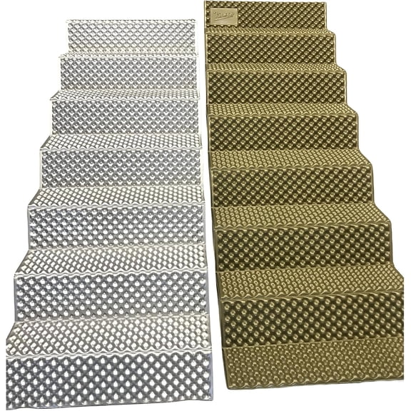 IXPE Camping Sleeping Pad, Ultra-Light Cold-Resistant (-30°C) Tear-Resistant Waterproof, Closed-Cell Foam for Winter Hiking/Backpacking