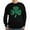 Black, variant on CafePress - Shamrock Of Shamrocks Sweatshirt (Dark) - Classic Crew Neck Sweatshirt