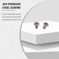 thumbnail image 3 of M3 x 6mm Hex Socket Countersunk Flat Head Screw Bolts 50pcs, 3 of 4