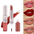 thumbnail image 4 of 2 In 1 Lipstick And Liquid Lipgloss Double Head Lipstick Exquisite And Attractive 24 Hour Lip Stain Moisturizing Longlasting Can Be Use For Eye Shadow , Color Lipstick, 4 of 8