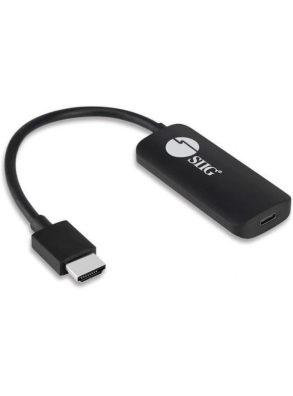 Siig CB-H21711-S1 4K 60Hz SIIG AC CB-H21711-S1 HDMI to USB-C Port Converter Adapter & Opp Bag