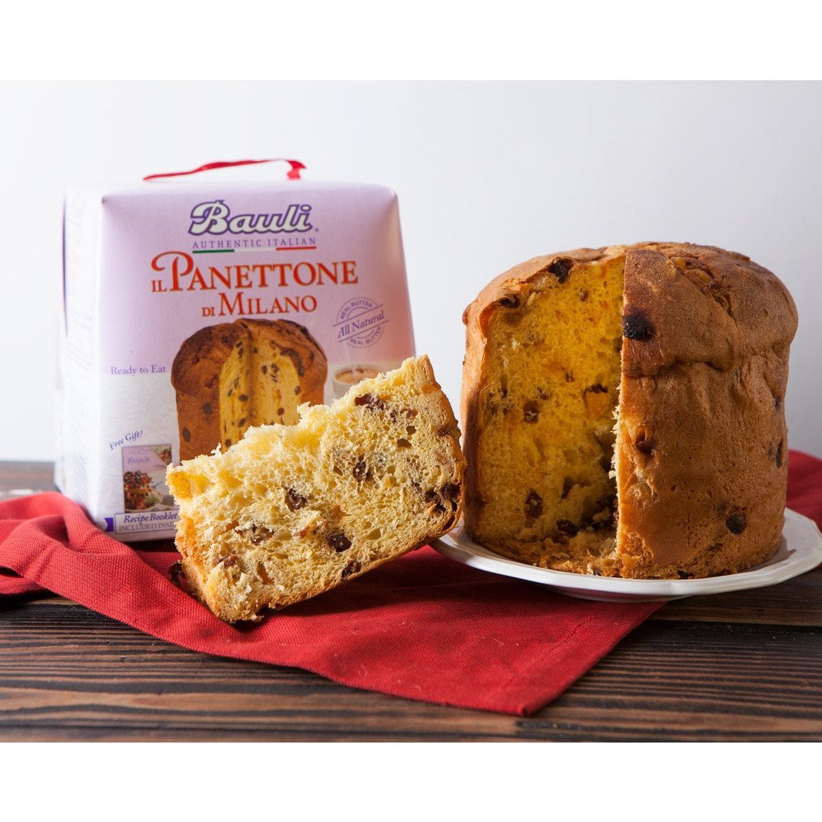 Panettone Cake with Marron Glacé in Luxury Box - T'a Milano