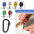 thumbnail image 6 of AEVXKHI Drill Bit Holder Key Chain, Hex Shank Aluminum Bit Holders, Keychain Solid Screwdriver Bit Holder Keychain, 6 of 10