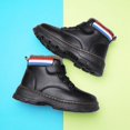thumbnail image 5 of Winter Martin Booties for Boys Girls Kids Waterproof Velcro Non-Slip Faux Fur Lined for Winter Outdoor, 5 of 7
