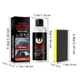 thumbnail image 3 of Car Glass Stain Remover & Polish Paste, 50ml Windshield Deep Cleaning Compound, Automotive Window Decontamination & Scratch Repair Solution, Removes Water Spots & Road Film, Improves Visibility, 3 of 8