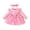 Red, variant on Glisme Fashion Girls Dresses Size 9-12 Month Mesh Sleeveless Dress With Headband Ribbed Jumpsuit For Baby Toddler Party Occasion Light Pink Sundress For Girl