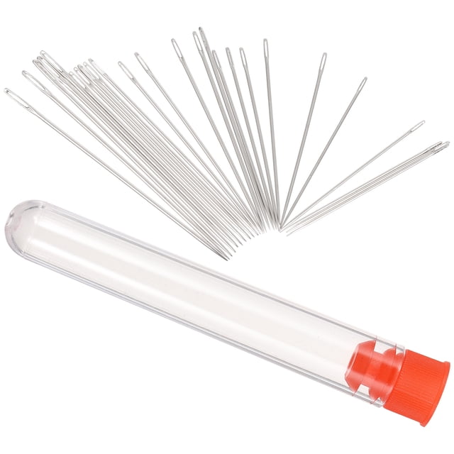 Homoyoyo 1Jgo Aguja Profesional De Coser Con Ojo Grande En Acero Para Suministros De Tejido