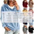 thumbnail image 3 of Miqool Womens Velour Pullover Hoodies Fall Winter Casual Loose Fit Drawstring Long Sleeve Sweatshirt Tops, 3 of 6