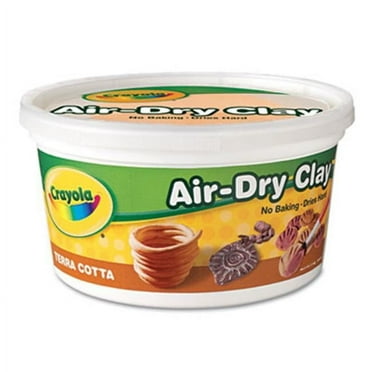 Crayola.  Air-Dry Clay  Terra Cotta  2 1/2 lbs
