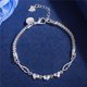 thumbnail image 5 of Pulsera de Cadena con Colgante de Corazón Ajustable, 5 of 5