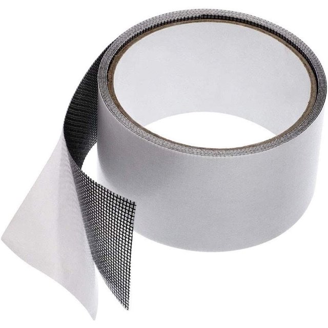 CEHVOM Door And Window Screen Repair Program, Waterproof Fiberglass Mesh Coverage Repair Program, Strong Adhesive Window Vinyl Screen Patch, Suitable For Cov Clearance