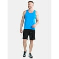 thumbnail image 3 of Athletic Works Men's & Big & Tall Men's Tri-Blend Tank Top, Sizes XS-4XLT, 3 of 5