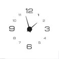 thumbnail image 3 of Non Ticking Elegant Self-Adhesive Wall Sticker Clock, Wall Clock, For Office Home, 3 of 8