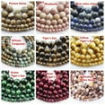 thumbnail image 4 of U8MO 1 Strand Natural Stone Gemstone Rock Round Beads Lot 4mm 6mm 8mm 10mm 12mm-Red Agate-8mm (44~45pcs), 4 of 9
