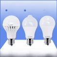 thumbnail image 1 of Bombilla de control de voz LED inteligente, bombilla de control de luz y sonido, boca de tornillo, lámpara infrarroja de cuerpo humano, bombilla de inducción de radar de pasillo, 1 of 4