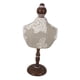 thumbnail image 4 of Soporte de collar Soporte de joyería Elegante Decoración de madera para niñas Exhibición de joyería Busto Soporte de exhibición Modelo de maniquí para, 4 of 8