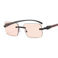 thumbnail image 1 of Sunglasses Colorful Leopard Head Decorative Frameless Small Square Sunglasses Retro Trend Personalized Sunglasses, 1 of 5