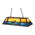 thumbnail image 6 of Meyda 156497 48 in. Elk At Lake Oblong Pendant, Cafe Noir & Ba Ebr, 6 of 7